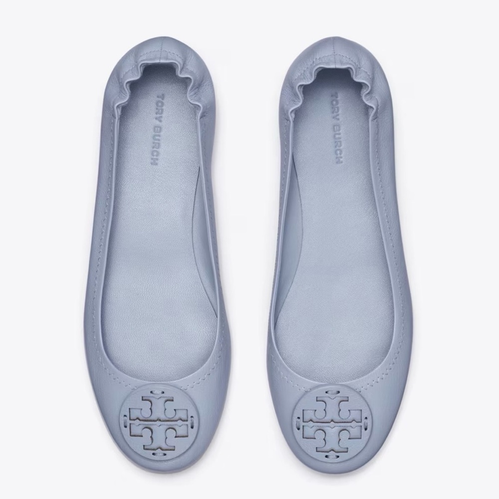 Tory Burch Minnie Travel Ballet Shoes- Size 8 1/2